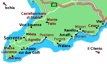 La Costiera Amalfitana e Sorrentina