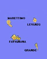 Le Egadi cartina