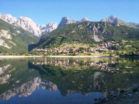 Il lago di Molveno